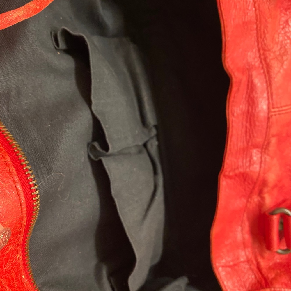 Authentic Balenciaga 💯 Part-time Red Moto Handbag - Picture 16 of 16